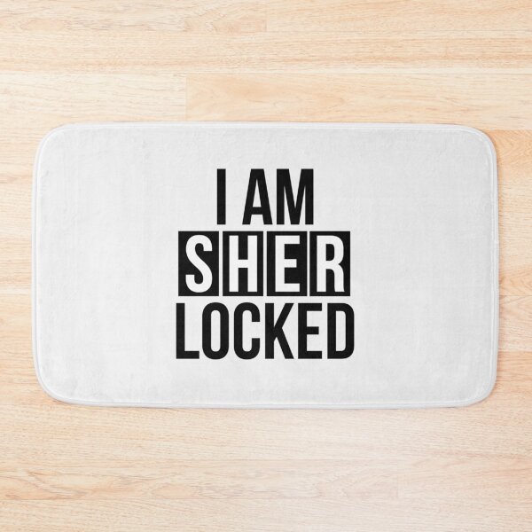 Item preview, Sherlocked - black text | Perfect Gift designed and sold by Sherlockartds.