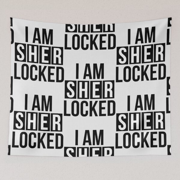 Item preview, Sherlocked - black text | Perfect Gift designed and sold by Sherlockartds.