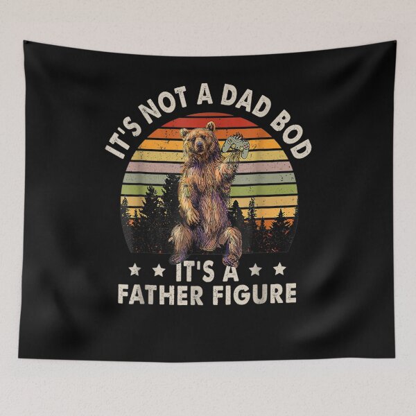 Item preview, Mens It's Not A Dad Bod It's A Father Figure Bear Gamer  designed and sold by laurader.