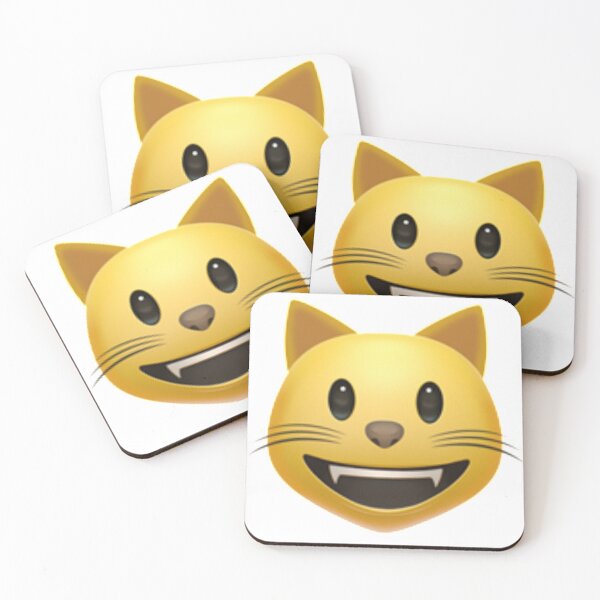Item preview, Happy Cat Face Emoji designed and sold by Popular-Gifts.