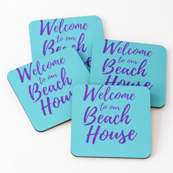 Item preview, Welcome to Our Beach House designed and sold by SwampfoxDesign.