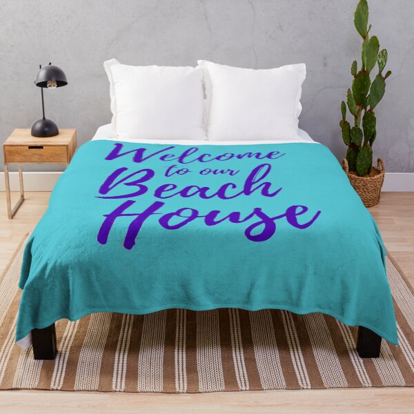 Item preview, Welcome to Our Beach House designed and sold by SwampfoxDesign.