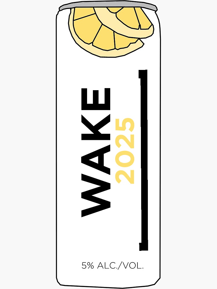 "Wake Forest University Class of 2025 Truly Sticker" Sticker by