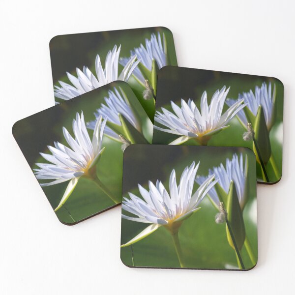 Item preview, Waterlilies Cushion  designed and sold by ginnymac.