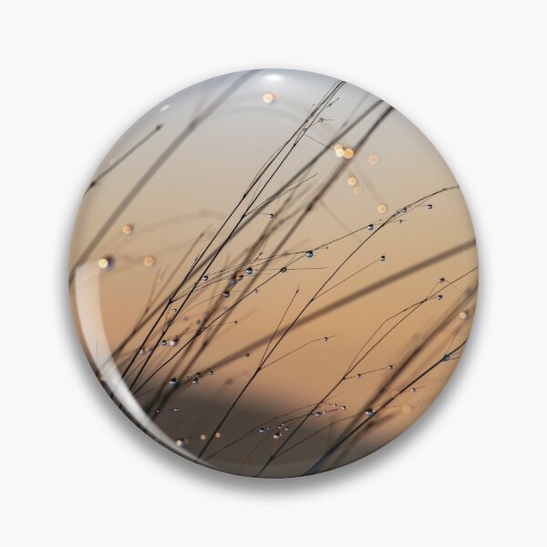 Item preview, Early morning sunrise grass dew drops designed and sold by Drawourdestiny ..