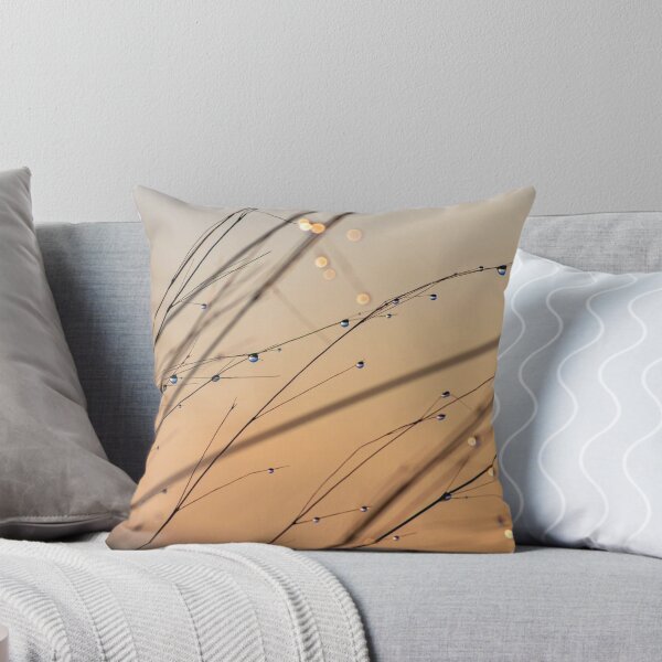 Item preview, Early morning sunrise grass dew drops designed and sold by Drawourdestiny ..