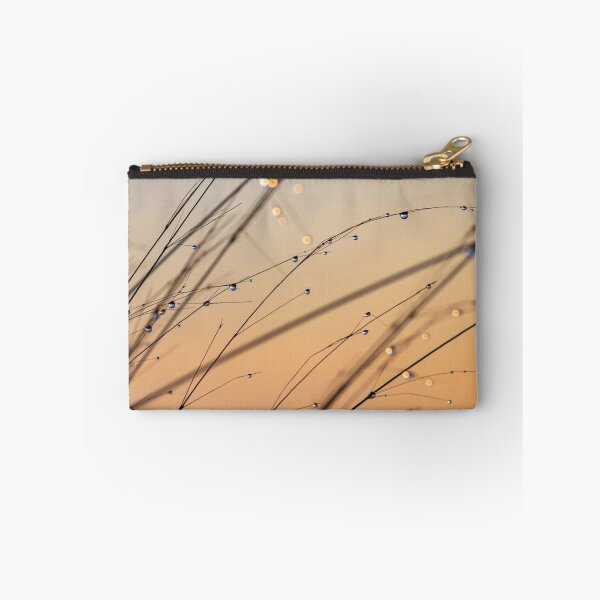 Item preview, Early morning sunrise grass dew drops designed and sold by Drawourdestiny ..