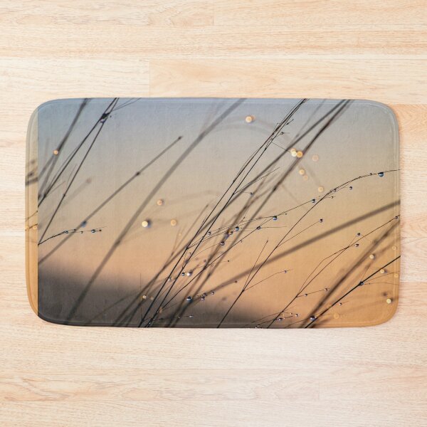 Item preview, Early morning sunrise grass dew drops designed and sold by Drawourdestiny ..