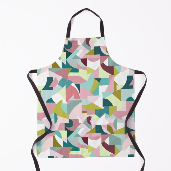 Item preview, Pastel purples, blues and green geometric abstract pattern designed and sold by Muxune.