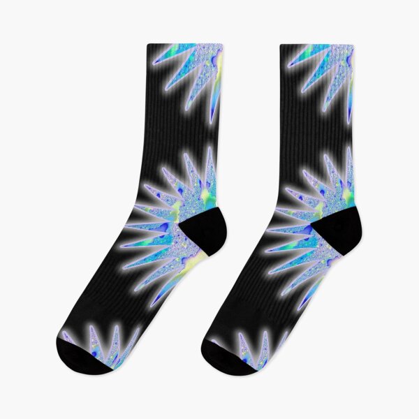 Item preview, Star Haze | Blue, Purple and Yellow Fractal Star Design | High Vibe Art designed and sold by JillyJ05.