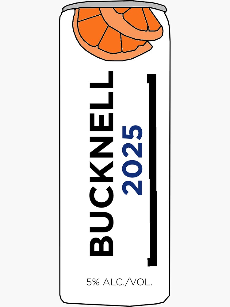 "bucknell Class of 2025 Truly Sticker" Sticker by maliacampain Redbubble