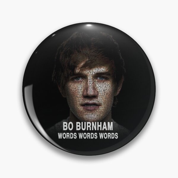 Item preview, BO BURNHAM WORDS designed and sold by Goldcrow.