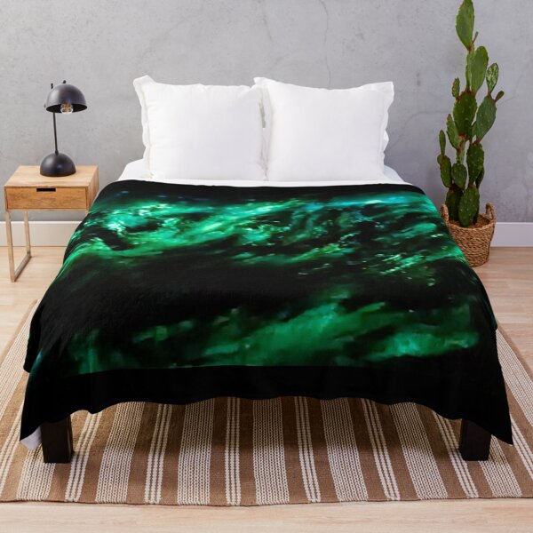 Item preview, Realm of the Jade Dragon abstract resin art print designed and sold by rich-jam.