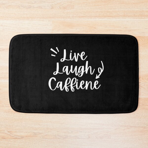 Item preview, Live, Laugh, Caffiene designed and sold by StickerPolitics.