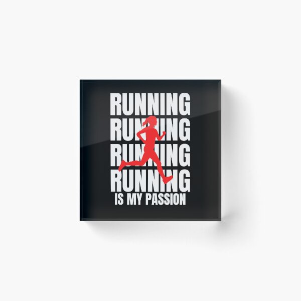 Item preview, Running Is My Passion designed and sold by mirzadesign.
