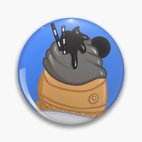 Item preview, Taiyaki "black and white" designed and sold by AkakoAi.