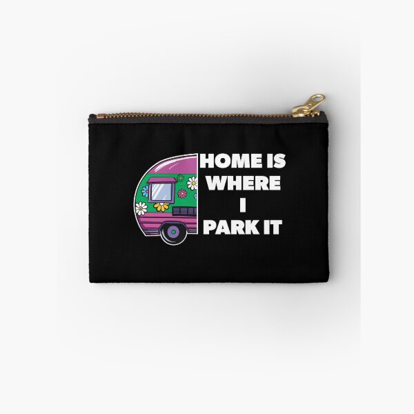 Item preview, Home is Where I Park It - Van Life Vagabond Bus designed and sold by RoguePixel.