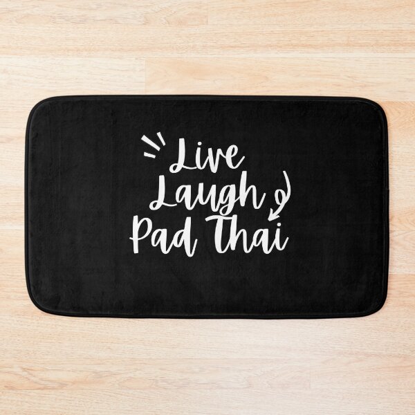 Item preview, Live, Laugh, Pad Thai designed and sold by StickerPolitics.