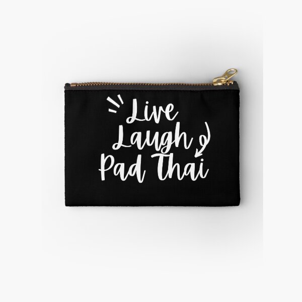 Item preview, Live, Laugh, Pad Thai designed and sold by StickerPolitics.