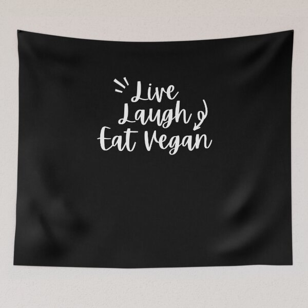 Item preview, Live, Laugh, Eat Vegan designed and sold by StickerPolitics.