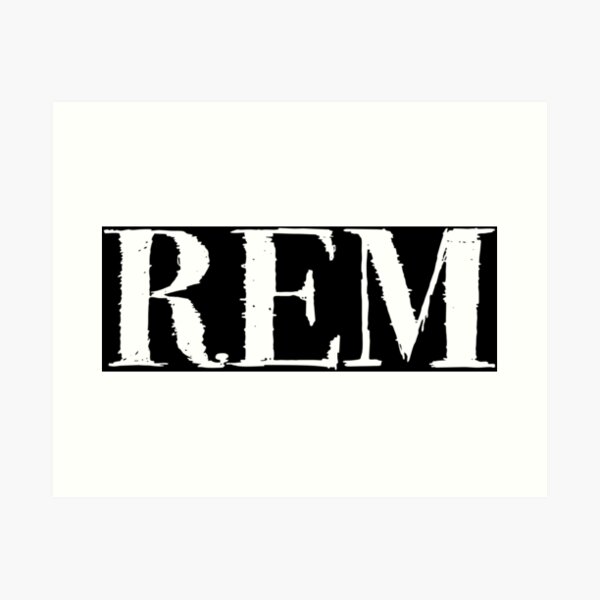 Rem Band Art Prints Redbubble