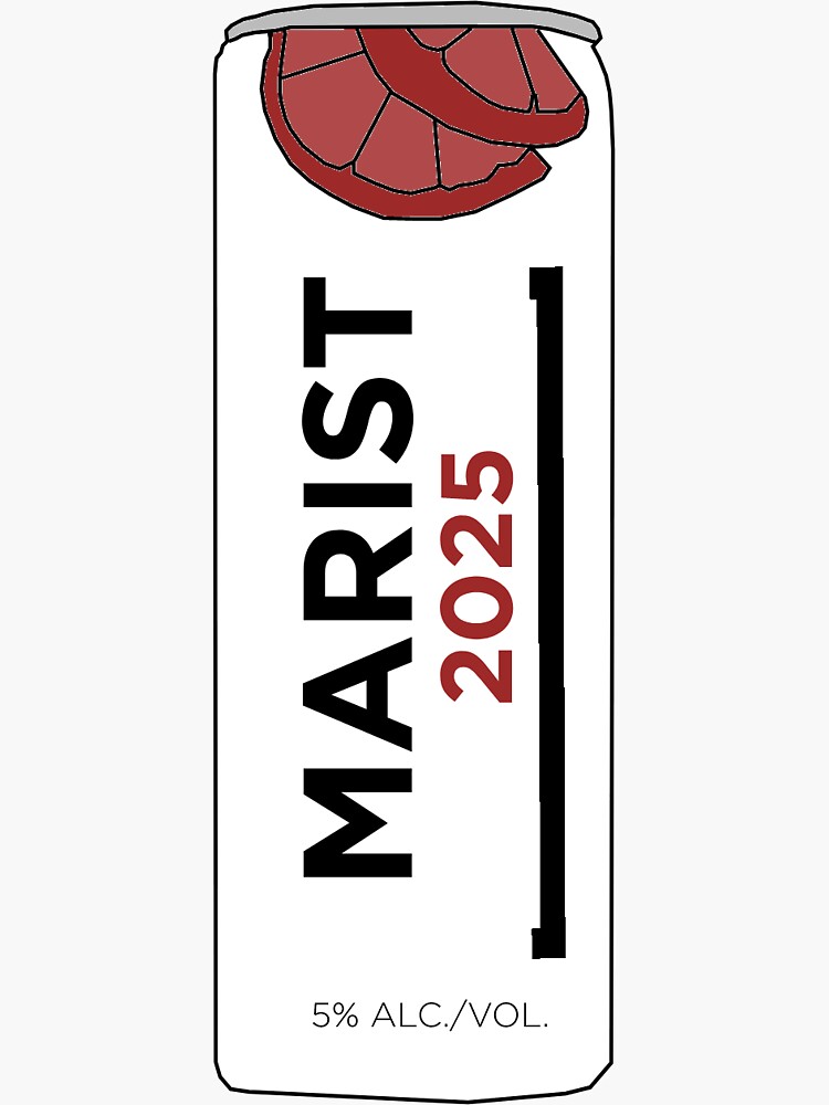 "Marist College Class of 2025 TRULY Sticker" Sticker by maliacampain