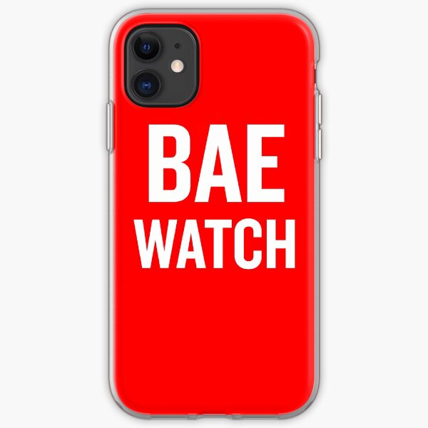 Bae Watch iPhone Soft Case
