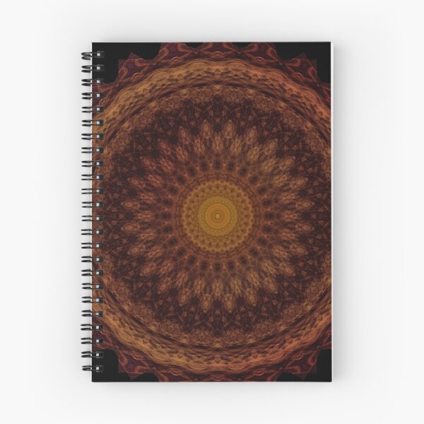 Item preview, Mandala in warm brown tones designed and sold by JBlaminsky.