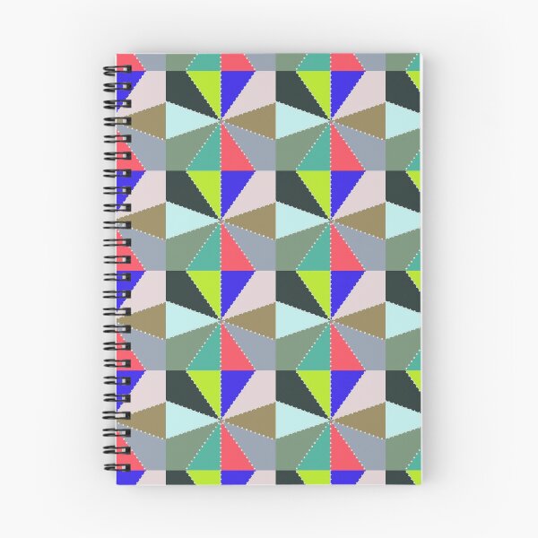 Item preview, Color Block Multi Color Triangles Patch Pattern designed and sold by ViewerEqualsPhoton.