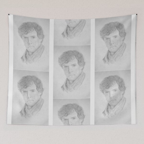 Item preview, Sherlock Holmes - Sherlock (Drawing) | Perfect Gift designed and sold by Sherlockartds.