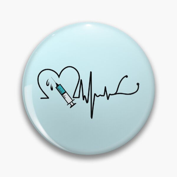 Item preview, Doctor syringe and stethoscope  designed and sold by Mermaidssparkle.