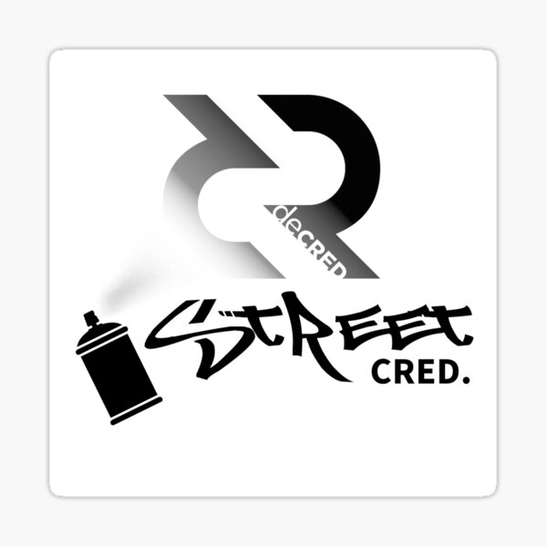 (sticker) Street Cred © v4 (Design timestamped by https://timestamp.decred.org/) Sticker