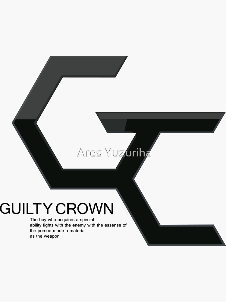 Inori Yuzuriha (Guilty Crown) Sticker for Sale by CherinMew