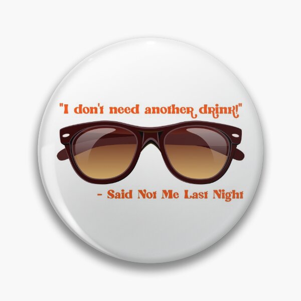 Item preview, I Don’t Need Another Drink…! Orange (on White) designed and sold by PawsitiveMum.