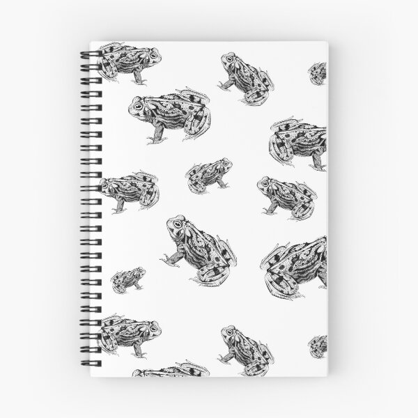 Item preview, Frog Black and White Vintage Pattern Amphibian designed and sold by Olivia Stranger.
