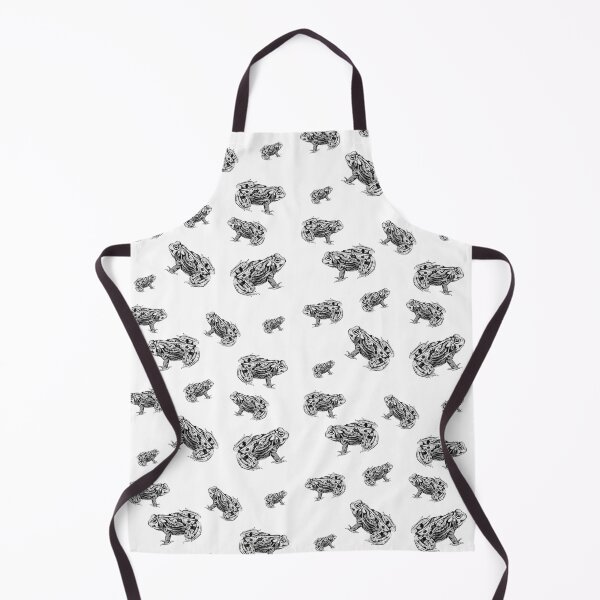 Item preview, Frog Black and White Vintage Pattern Amphibian designed and sold by Olivia Stranger.