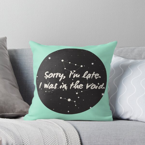 Item preview,  Vintage Sorry I am late. I was in the void. Typography  designed and sold by garniturex.