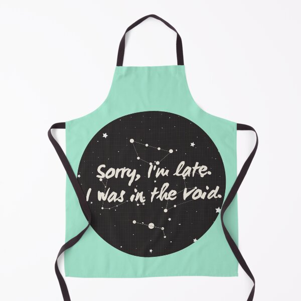 Item preview,  Vintage Sorry I am late. I was in the void. Typography  designed and sold by garniturex.