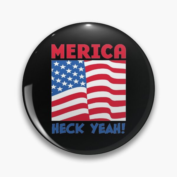 Item preview, MERICA HECK YEAH! | Red White Blue | AMERICA | We're #1 | dark designed and sold by PotentQuotable.