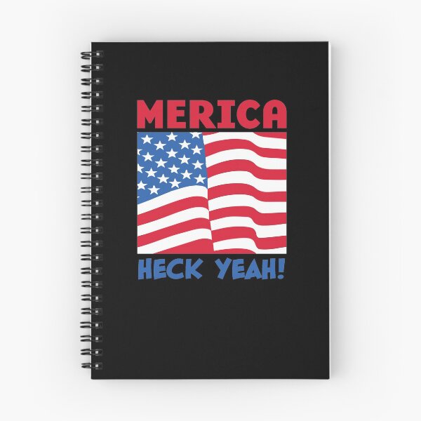 Item preview, MERICA HECK YEAH! | Red White Blue | AMERICA | We're #1 | dark designed and sold by PotentQuotable.