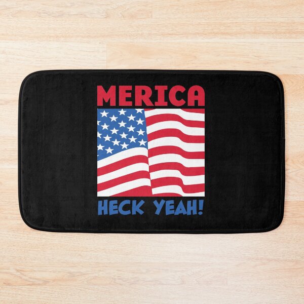 Item preview, MERICA HECK YEAH! | Red White Blue | AMERICA | We're #1 | dark designed and sold by PotentQuotable.