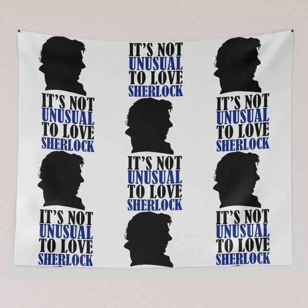 Item preview, Not Unusual - Sherlock | Perfect Gift designed and sold by Sherlockartds.