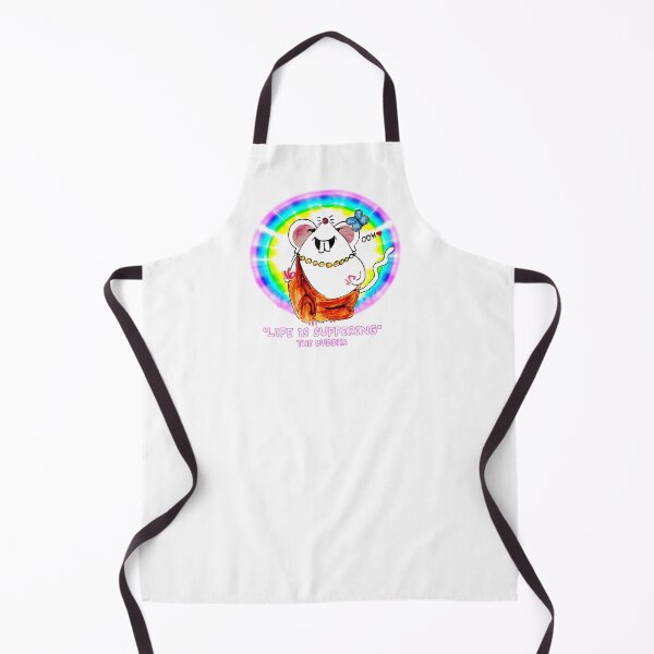 Item preview, BUDDHA "LIFE IS SUFFERING", philosophical cartoon & quote -S designed and sold by letiziahoffmann.