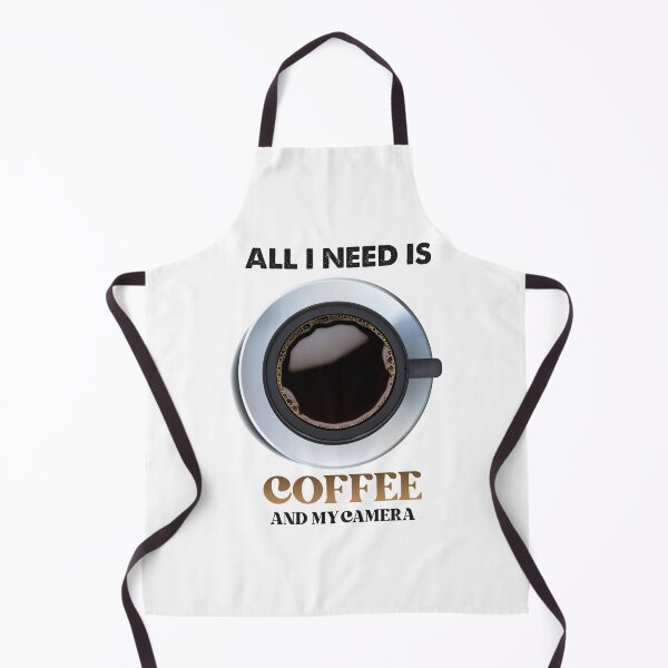 Item preview, All i Need is Coffee and My Camera designed and sold by MathDesign03.