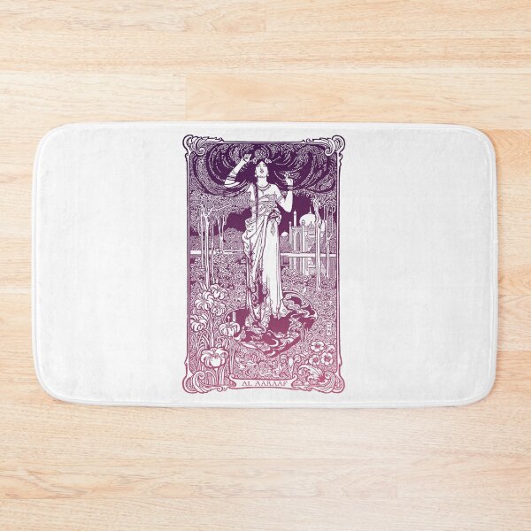 Artikelvorschau, Vintage-Jugendstil, arabischer Stil, Frau, Blumenmuster entworfen und verkauft von Proverbial Wisdom Design.