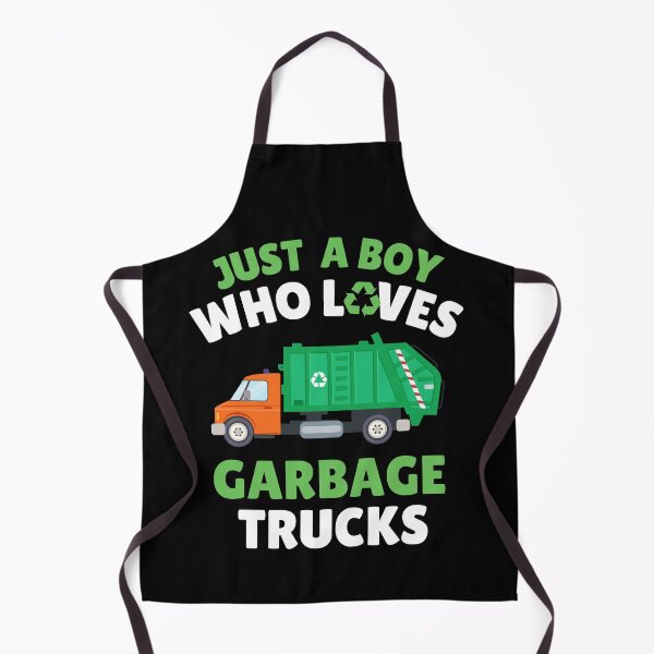 Item preview, Just a boy who loves garbage trucks designed and sold by Str8like dattshirts.