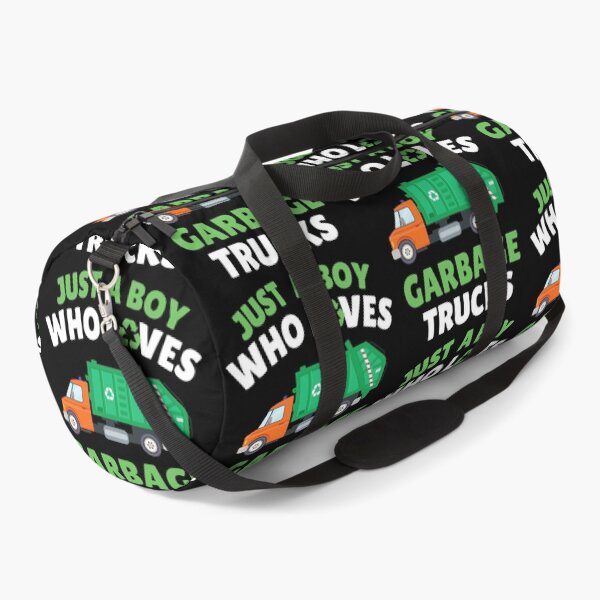Item preview, Just a boy who loves garbage trucks designed and sold by Str8like dattshirts.