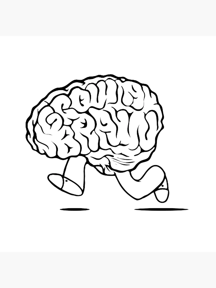 Thumbnail 4 of 4, Clock, brain designed and sold by vikcot.