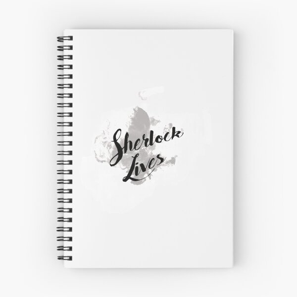 Item preview, Sherlock Lives (tipografía BBC Sherlock) | Regalo perfecto designed and sold by Sherlockartds.