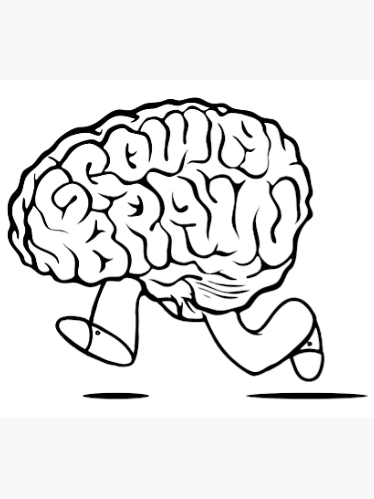 Thumbnail 3 of 3, Poster, brain designed and sold by vikcot.
